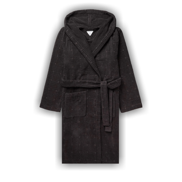 Buy Bottega Veneta Patterned Bathrobe 'Brown' - 656097 4V106