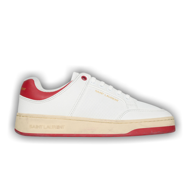 Buy Saint Laurent SL-61 Low 'White Vintage Red' - 713600