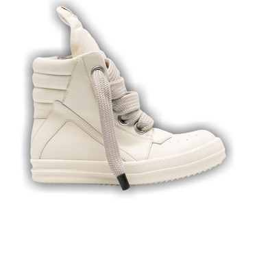 Buy Rick Owens Wmns Lido Jumbo Laced Geobasket High 'Milk