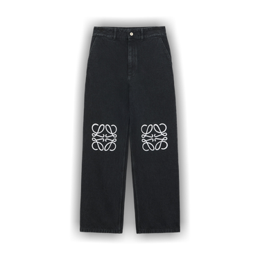 Buy Loewe Anagram Baggy Jeans 'Black' - S359Y11XAG 1100 | GOAT