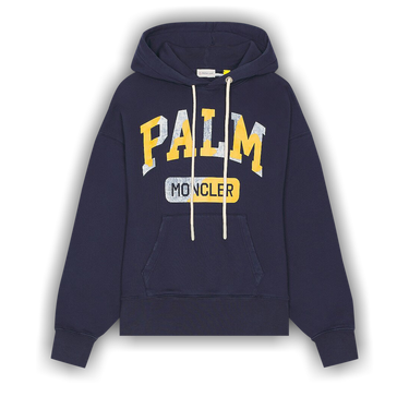【送料・関税込み】Moncler x Palm Angels Logo Hoodie Burgundy Sweatshirt Moncler x Palm Angels Burgundy size M