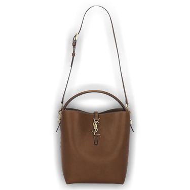 Buy Saint Laurent Le 37 Leather Shoulder Bag 'Wood Brown