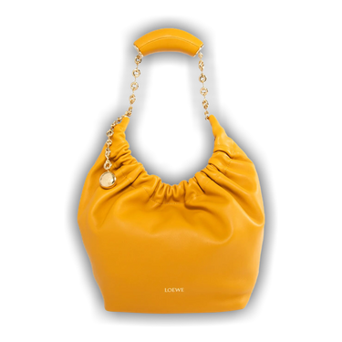 Buy Loewe Small Squeeze Bag 'Sunflower' - A914NCHX01 8478 | GOAT