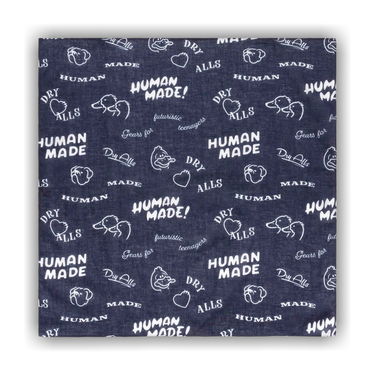 Buy Human Made Bandana #2 'Navy' - HM25GD067 NAVY | GOAT
