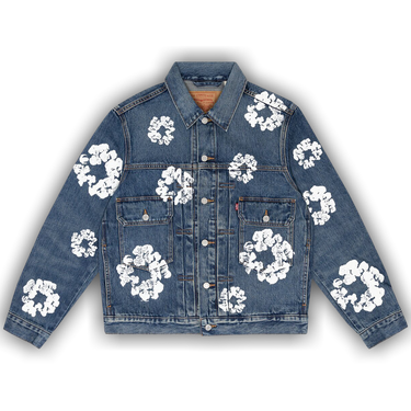 Buy Denim Tears Type II All Over Wreath Jacket 'Dark Wash' - 802 0004 30 |  GOAT