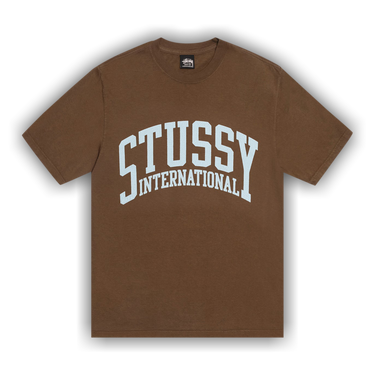 【Stussy】 正規品★ Basic Stussy Pigment Dyed T-Shirt Brown Buy Stussy Basic Pigment Dyed T-Shirt 'Brown' - 1905001 BROW
