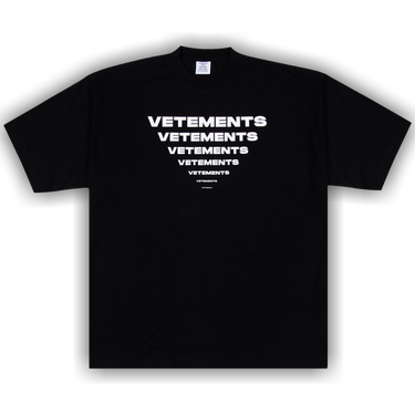Buy Vetements Pyramid Logo T-Shirt 'Black' - UE64TR140B BLAC Buy Vetements Pyramid Logo T-Shirt 'Black' - UE64TR140B BLAC
