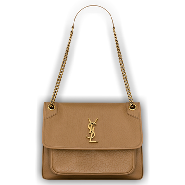 Buy Saint Laurent Medium Niki Chain Bag 'Dark Cork' - 633178