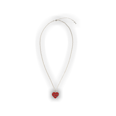 Buy Human Made Heart Necklace 'Red' - HM27GD063 RED | GOAT
