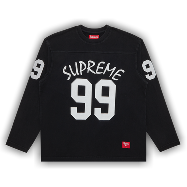 Buy Supreme 99 Long-Sleeve Football Top 'Black' - SS24KN53