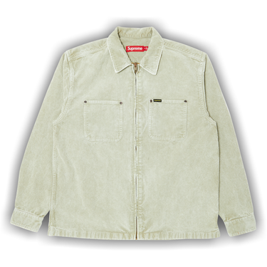 トップス Supreme / corduroy detailed zip sweater Supreme Corduroy Detailed Zip Sweater (FW18) - $158