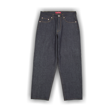 Buy Supreme Rigid Baggy Selvedge Jean 'Rigid Indigo' - SS24P26 RIGID INDIGO  | GOAT