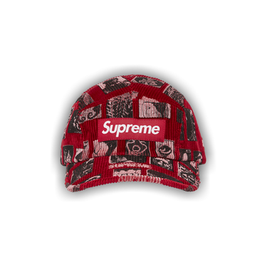 Buy Supreme Weirdo Dave Corduroy Camp Cap 'Red' - SS24H38 RED | GOAT