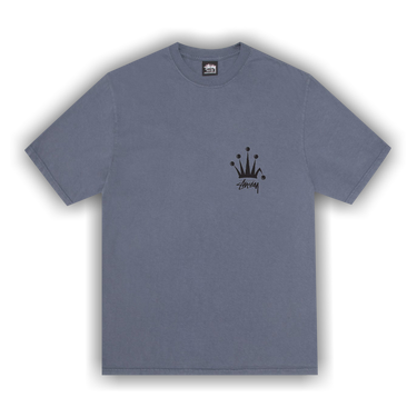 STUSSY REGAL CROWN PIG DYED TEE XLサイズ Stussy Regal Crown Pigment Dyed T-shirt Black Men's - SS24 - US