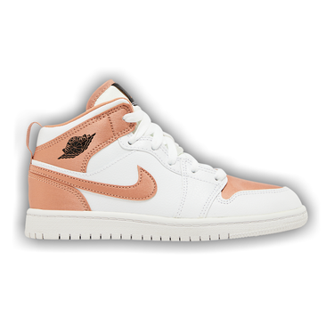 Buy Air Jordan 1 Mid PS White Rose Gold 640737 190 GOAT