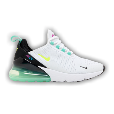turquoise nike 270