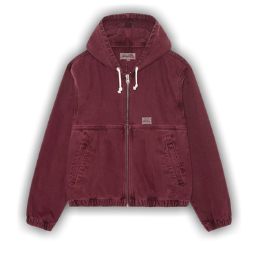 Buy Stussy Work Jacket 'Wine' - 115757 WINE | GOAT