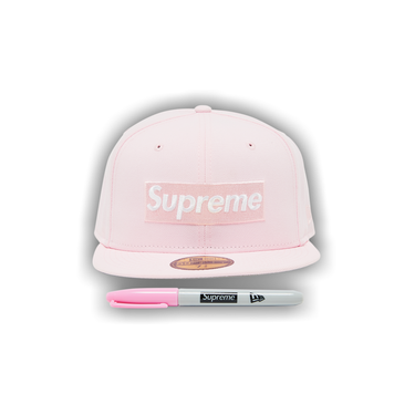 Buy Supreme Sharpie Box Logo New Era 'Pink' - SS24H6 PINK | GOAT
