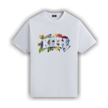 トップス KITH Floral Logo Pocket Tee White XL 1391786_00.png.png