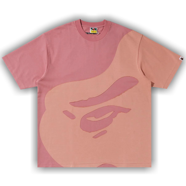 Buy BAPE Ape Head Patch Oversized Tee 'Pink' - 1J30 109 052 PINK