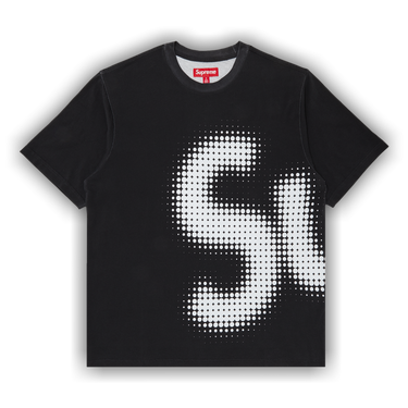 Size xl Supreme Halftone Short-Sleeve Top 'Black'