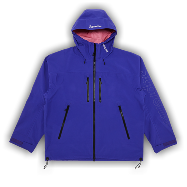 Achetez des Supreme GORE TEX Taped Seam Shell Jacket Purple SS24J12 PURPLE GOAT FR