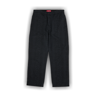 Buy Supreme Snake Print Chino Pant 'Charcoal' - SS24P48 CHARCOAL