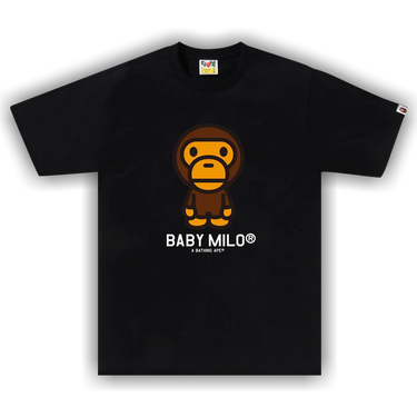 Buy BAPE Baby Milo Tee 'Black' - 2K30 110 001 BLACK | GOAT