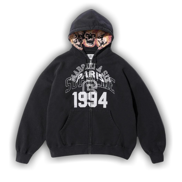 Buy Supreme x MM6 Maison Margiela Zip Up Hooded Sweatshirt 'Black' -  SS24SW34 BLACK | GOAT