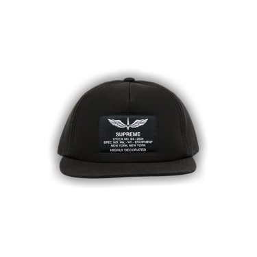Buy Supreme Surplus 5-Panel 'Black' - SS24H63 BLACK | GOAT
