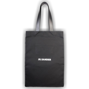 JIL SANDER J25WC0004 P4863 トートバッグ BOOK TOTE GRANDE Buy Jil Sander Logo Book Tote Bag 'Black' - J25WC0004 P4863