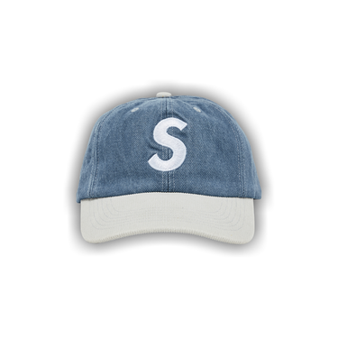 Supreme 2 Tone S Logo 6-Panel (Washed Denim) | eBay