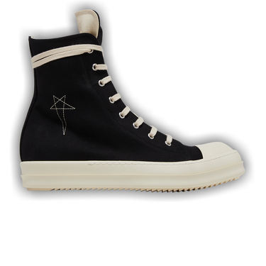 Buy Rick Owens DRKSHDW Fogachine Pentagram Embroidery High
