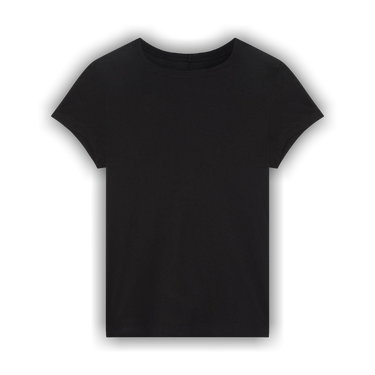 Buy Rick Owens Cropped Level T-Shirt 'Black' - RO01D2235 BH Buy Rick Owens Cropped Level T-Shirt 'Black' - RO01D2235 BH
