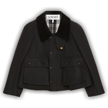 Buy Loewe Trapeze Jacket 'Black/Grey/White' - S540Y02X76