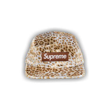 Buy Supreme Leopard Velvet Camp Cap 'Tan' - SS24H9 TAN | GOAT