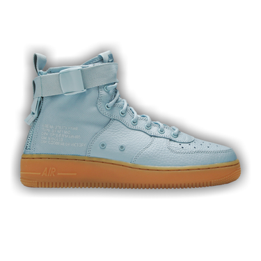 Buy SF Air Force 1 Mid GS Ocean Bliss AJ0424 401 GOAT