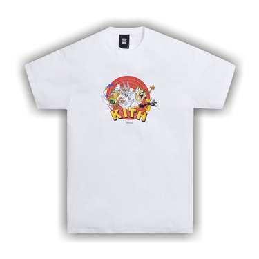 Buy Kith x Looney Tunes That's All Folks Tee 'White