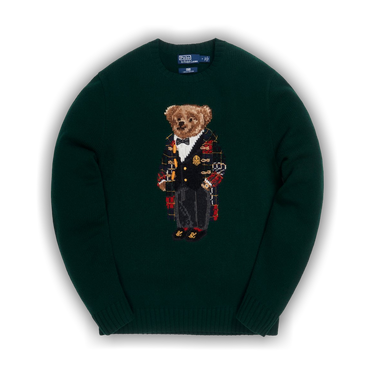 Buy Kith x Polo Ralph Lauren Holiday Toggle Coat Bear Crewneck - Main Image