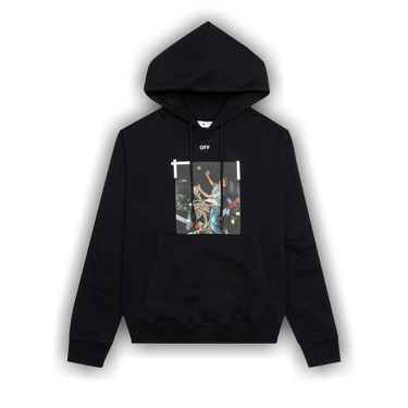 トップス OFF-WHITE PASCAL PRINT SLIM HOODIE 20AW Buy Off-White Pascal Print Slim Hoodie 'Black/White