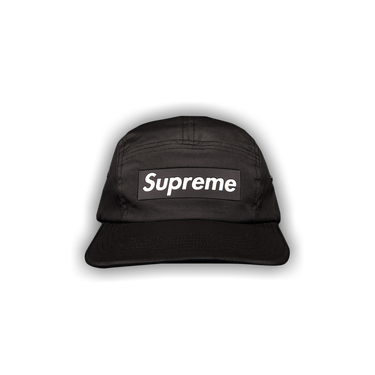 Buy Supreme Inset Logo Camp Cap 'Black' - FW20H93 BLACK | GOAT
