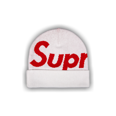 Buy Supreme Big Logo Beanie 'White' - FW20BN9 WHITE | GOAT