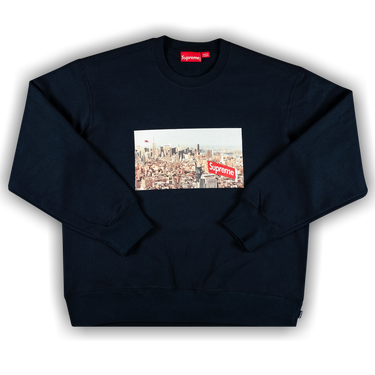 Buy Supreme Aerial Crewneck 'Navy' - FW20SW93 NAVY | GOAT