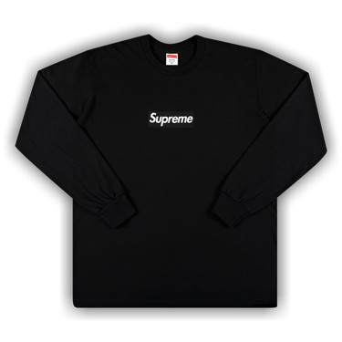 Buy Supreme Box Logo Long-Sleeve Tee 'Black' - FW20T15 BLACK 