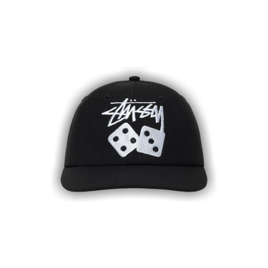 STUSSYxNewEra♦️STOCK LOGO CAP♦黒フリーサイズ送料込 Buy Stussy Stock Dice Low Pro Cap 'Black' - 1311136 BLAC | GOAT
