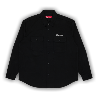 Buy Supreme Our Lady Work Shirt 'Black' - SS24S30 BLACK | GOAT