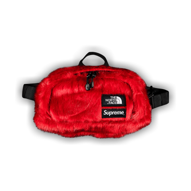 Buy Supreme x The North Face Faux Fur Waist Bag 'Red