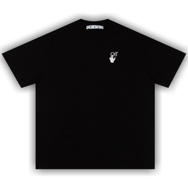 ★Off-White★ Offer Logo Print Short Sleeve T-Shirt Black OW Off-White logo-print short-sleeve T-shirt | Black | FARFETCH