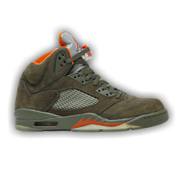 Jordan 5 military green store