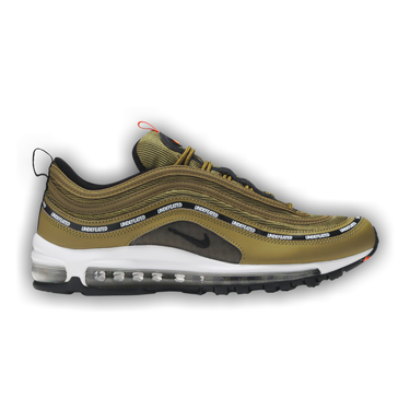 air max 97 undefeated militia green on feet